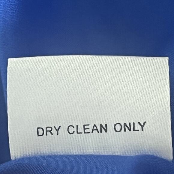 NWT Christopher Deane Tunic Silk Dress XS Tropical Floral Drawstring Blue $255 - Picture 11 of 11